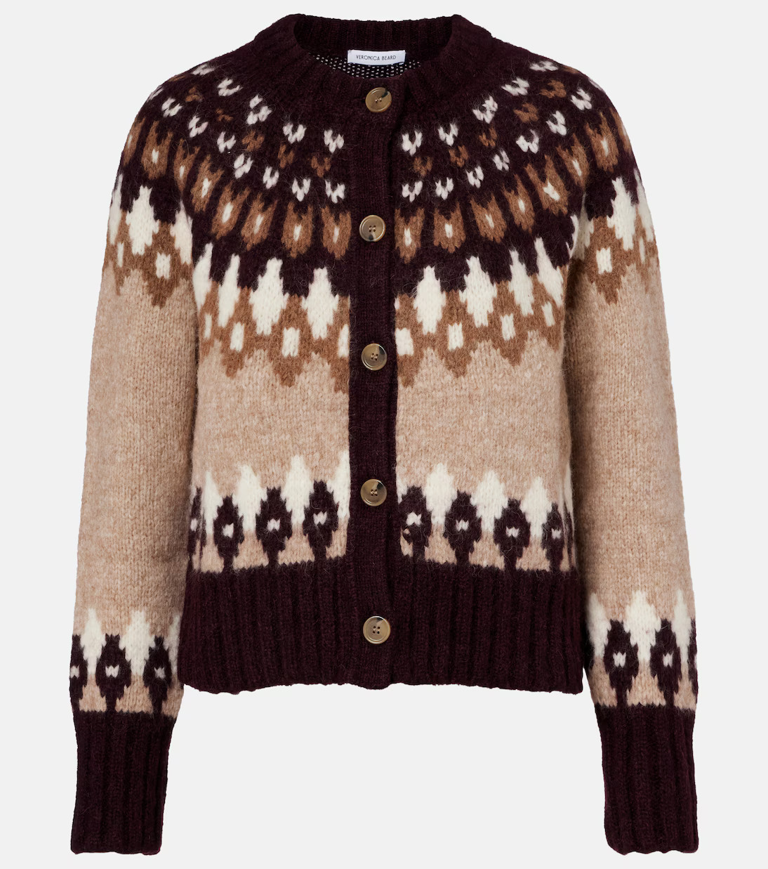 Christina Fair Isle alpaca-blend cardigan | Mytheresa (DACH)