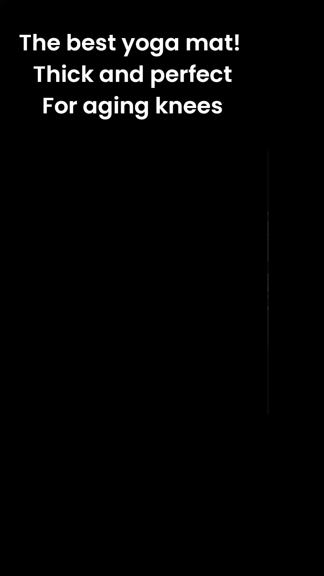 My absolute favorite yoga mat.  Getting older means my knees are more sensitive and this yoga mat is perfect for it I use it for yoga Pilates and hitt workouts at home & even do it with my kids and those were their yoga mats

#LTKHome #LTKselfcare #LTKActive