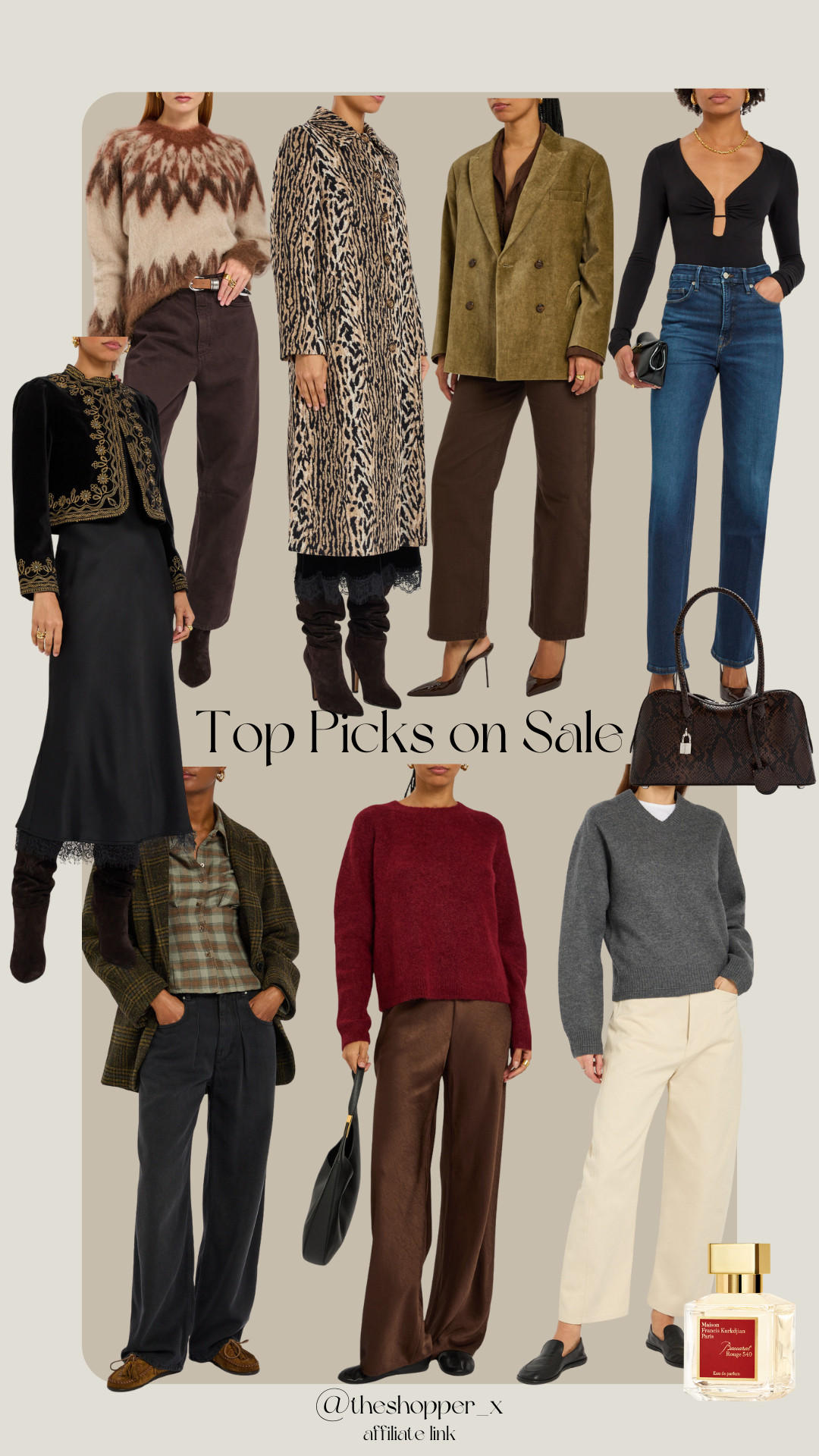 Harvey Nichols Sale, Embroidered jacket, Stella Ryder bag, Plaid wool jacket, Alpaca knit, Boyfriend jeans, Wide-leg jeans, Fair Isle sweater, Velvet blazer, Leopard dress, Baccarat Rouge 540, Wool coat, Merino jumper, Guidance 46, Ambient palette, Straight-leg jeans 

 #LTKxHarveyNichols #LTKuk #LTKsale