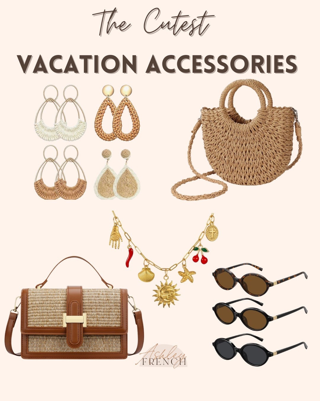 The cutest vacation accessories! 

#LTKgrwm #LTKootd #LTKSeasonal