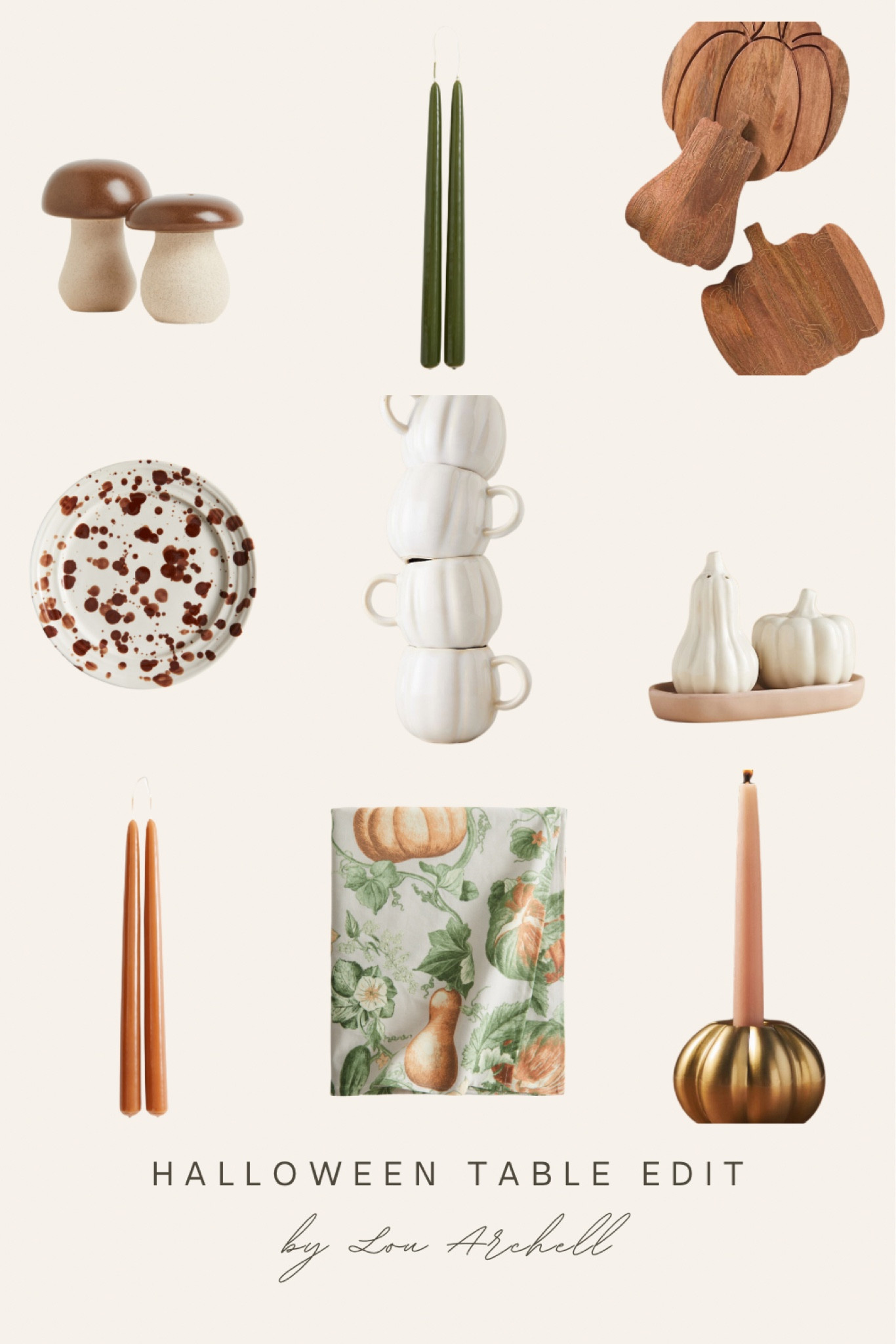 Autumn / Halloween tablescaping


#LTKautumn #LTKhome #LTKuk