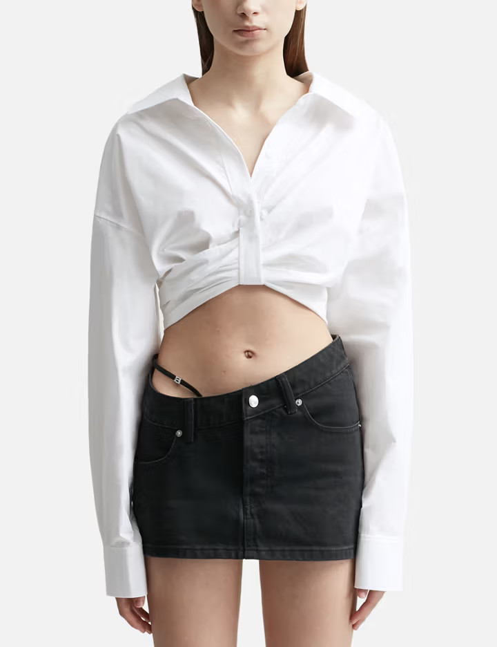 Cropped Button Down Shirt | Hypebeast