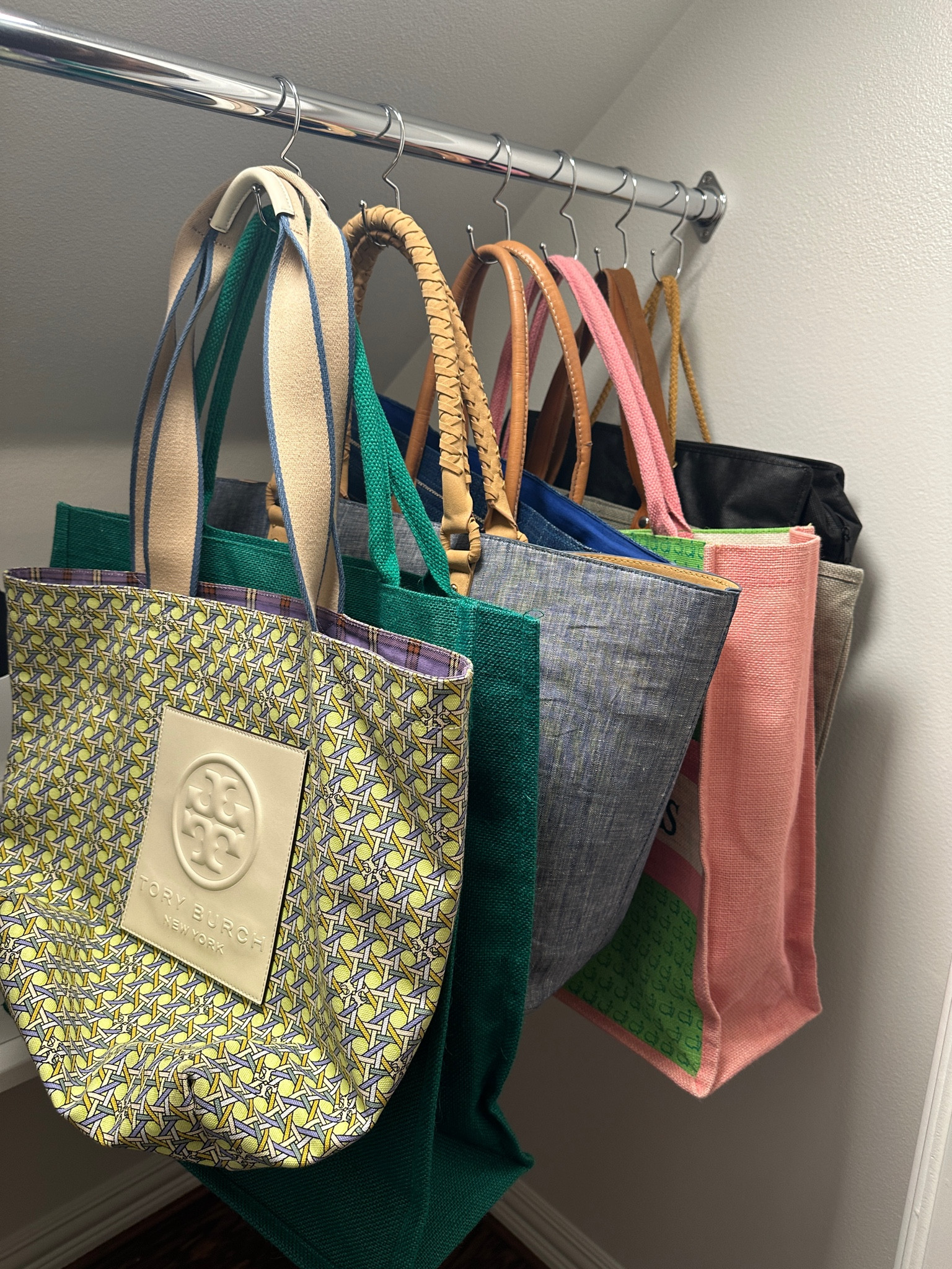 Closet hack..hang your on-the-go bags instead of throwing them on the floor 🙌🏻

#LTKtravel #LTKhome