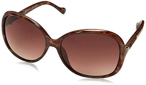 Jessica Simpson Women's J5393 Timeless and Elegant Vintage Oval Sunglasses with UV400 Protection - Glamorous Sunglasses for Women, 61mm | Amazon (US)