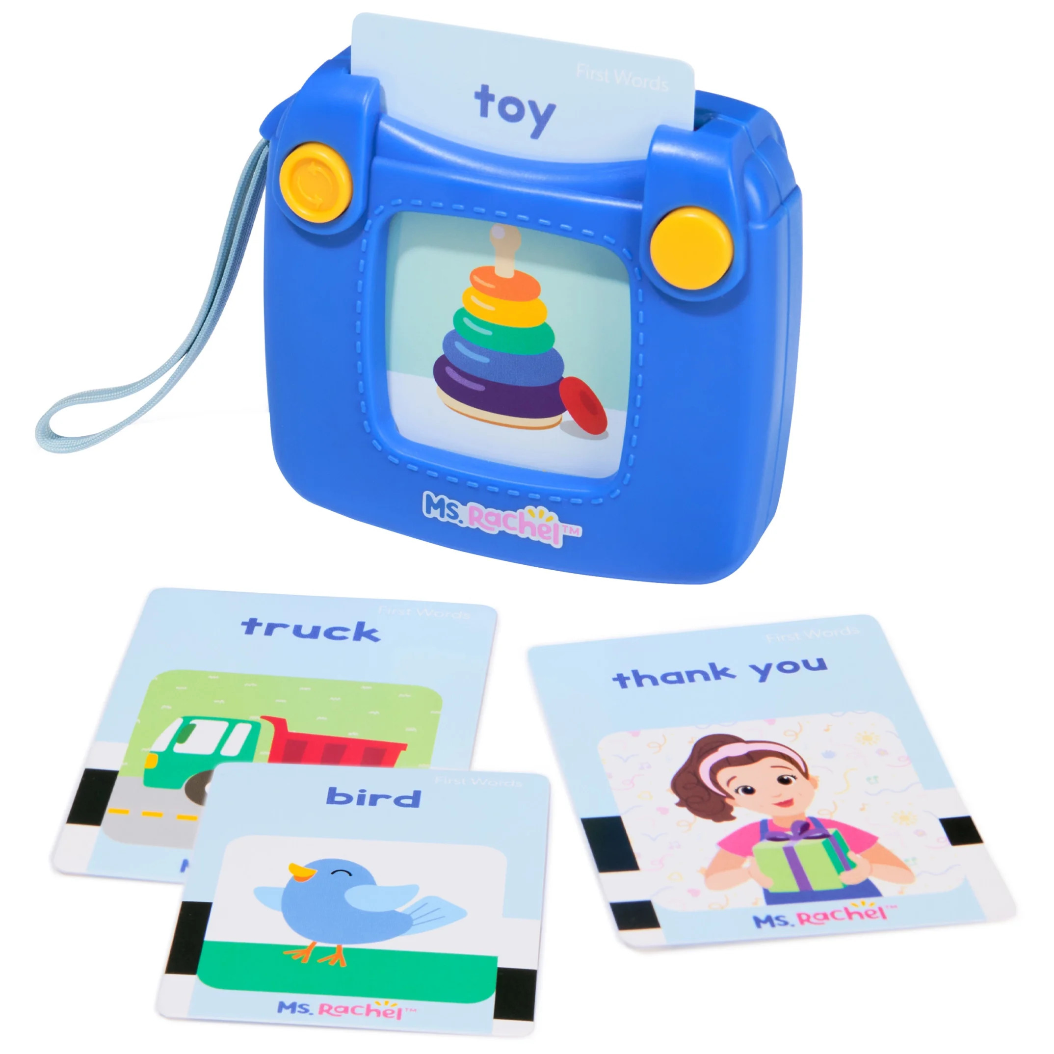 Ms. Rachel First Words Talking Flash Cards with Electronic Reader, 100 Words for Infants Ages 1 a... | Walmart (US)