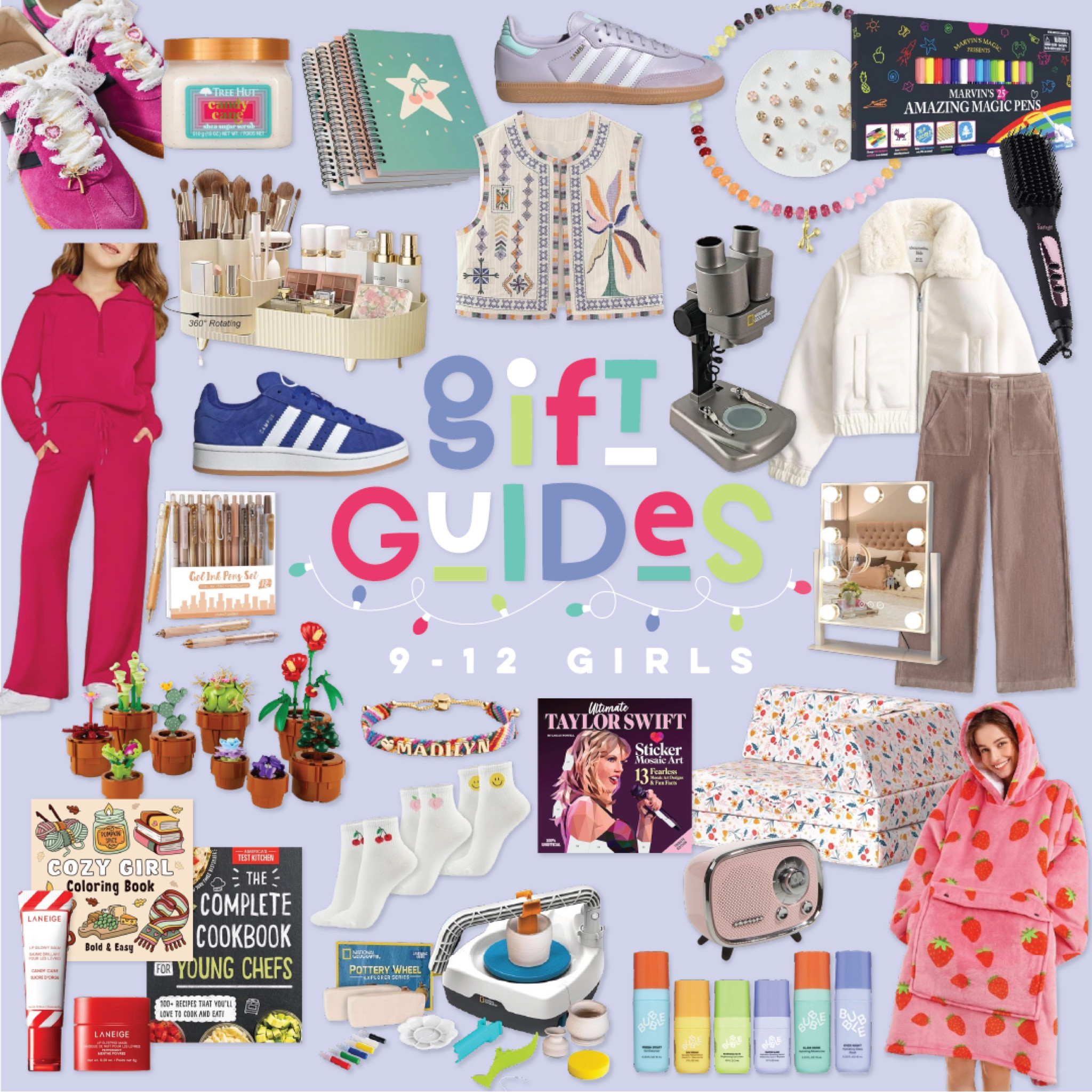 For the girl who’s into it all—fashion, jewelry, skincare, and crafting fun!  We e got all the must-have gifts for tween girls this year.

#HolidayShopping #TweenStyle #CreativeFun #TrendyTweens #GiftGoals

#LTKHoliday #LTKKids #LTKGiftGuide