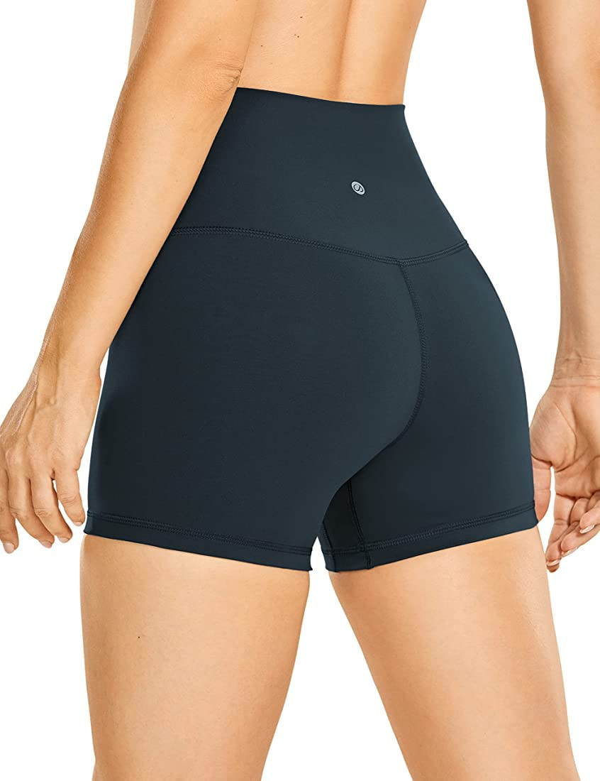 CRZ YOGA Women's Naked Feeling Biker Shorts - 3'' / 4'' / 6'' / 8'' / 10'' High Waisted Yoga Work... | Amazon (US)
