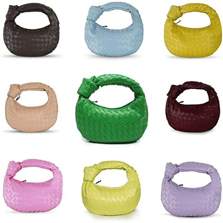 Woven Handbag, Knotted Clutch Bag For Women - Walmart.com | Walmart (US)