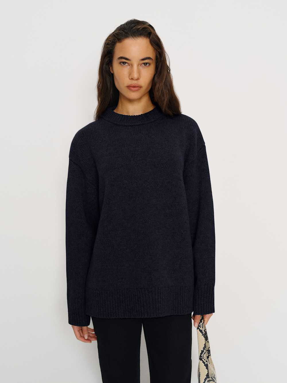 Jo Regenerative Wool Oversized Crew | Reformation (Global)