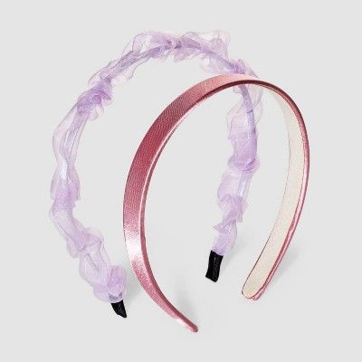 Satin Headband Set 2pc - A New Day™ | Target