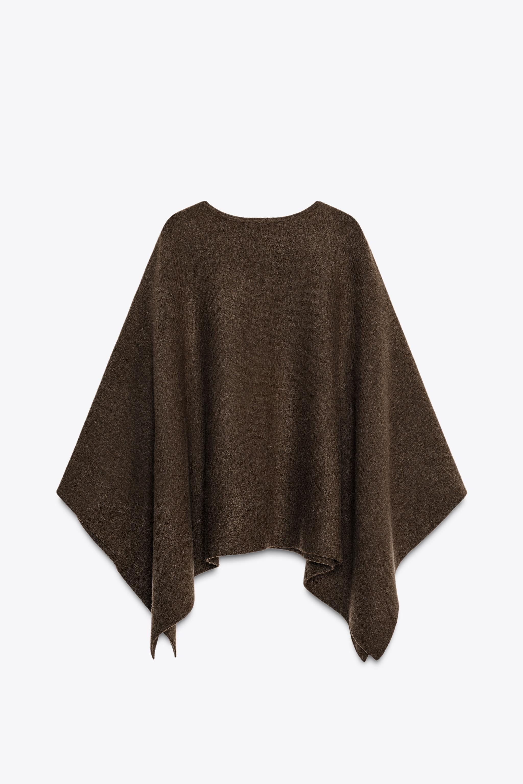 KNIT CAPE | Zara US