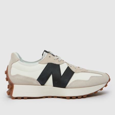 Womens White & Black New Balance 327 Trainers | schuh | Schuh