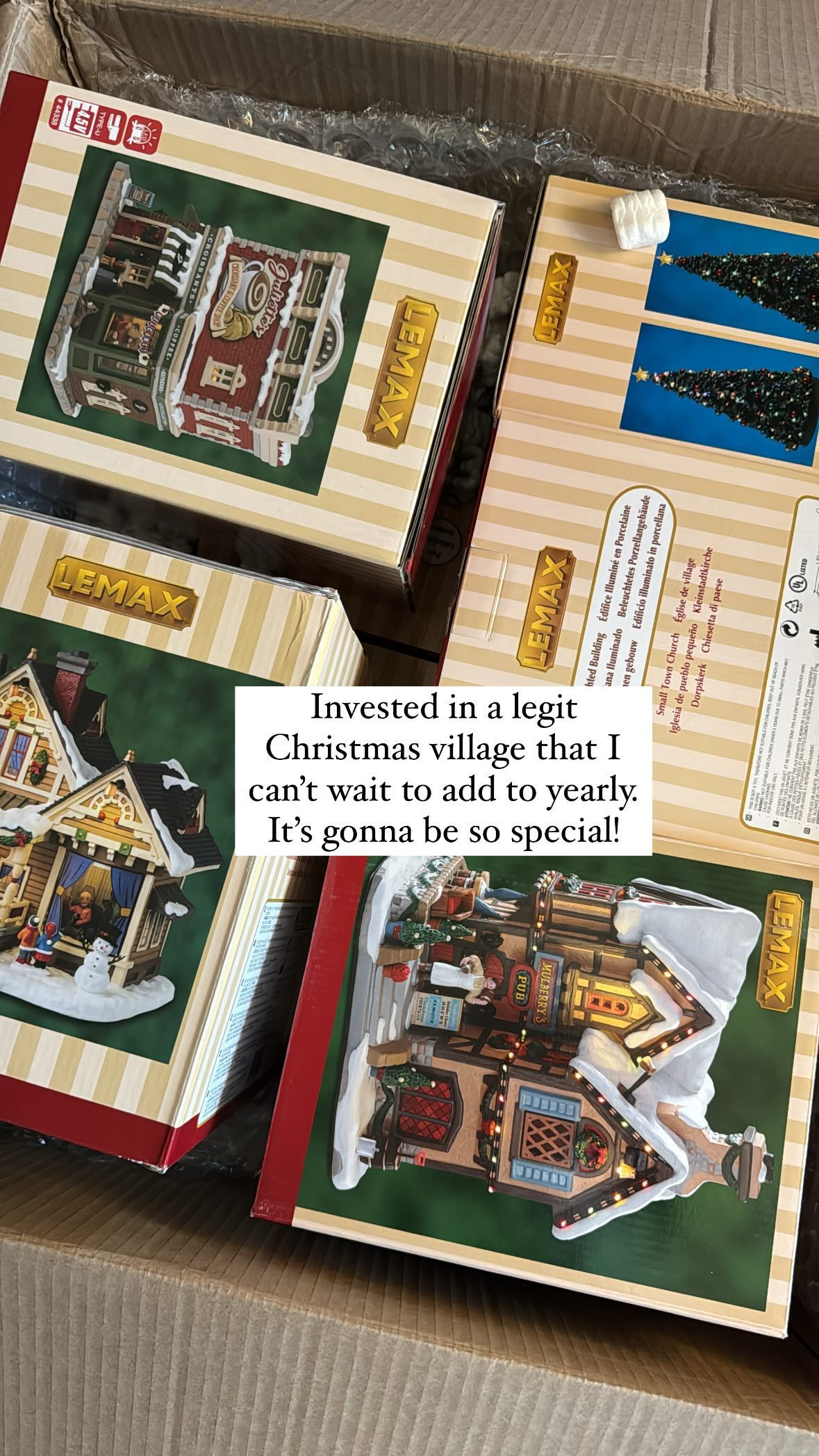 So excited to start our Christmas village collection!  

 #LTKHoliday #LTKSeasonal #LTKHome