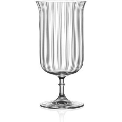 LEMONSODA Premium Rims Orient-Coupe Ribbed Cocktail Glasses - Set of 2 - 11.5oz | Target