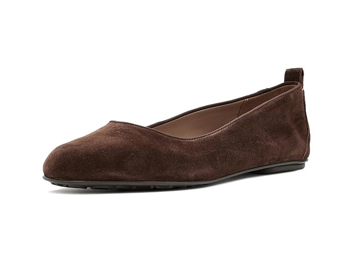 Naturalizer Ava Women's Flat Shoes Chocolate Suede: 6.5 M (B) | Zappos.com