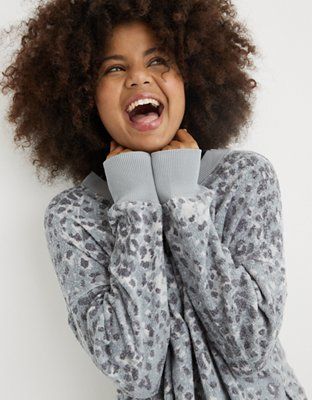 New
    
  
    Aerie Cozy Good Vibes Oversized Sweatshirt
  
    
      Part of a matching set! | American Eagle Outfitters (US & CA)
