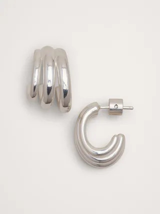Triple Hoop Earrings | Banana Republic (CA)