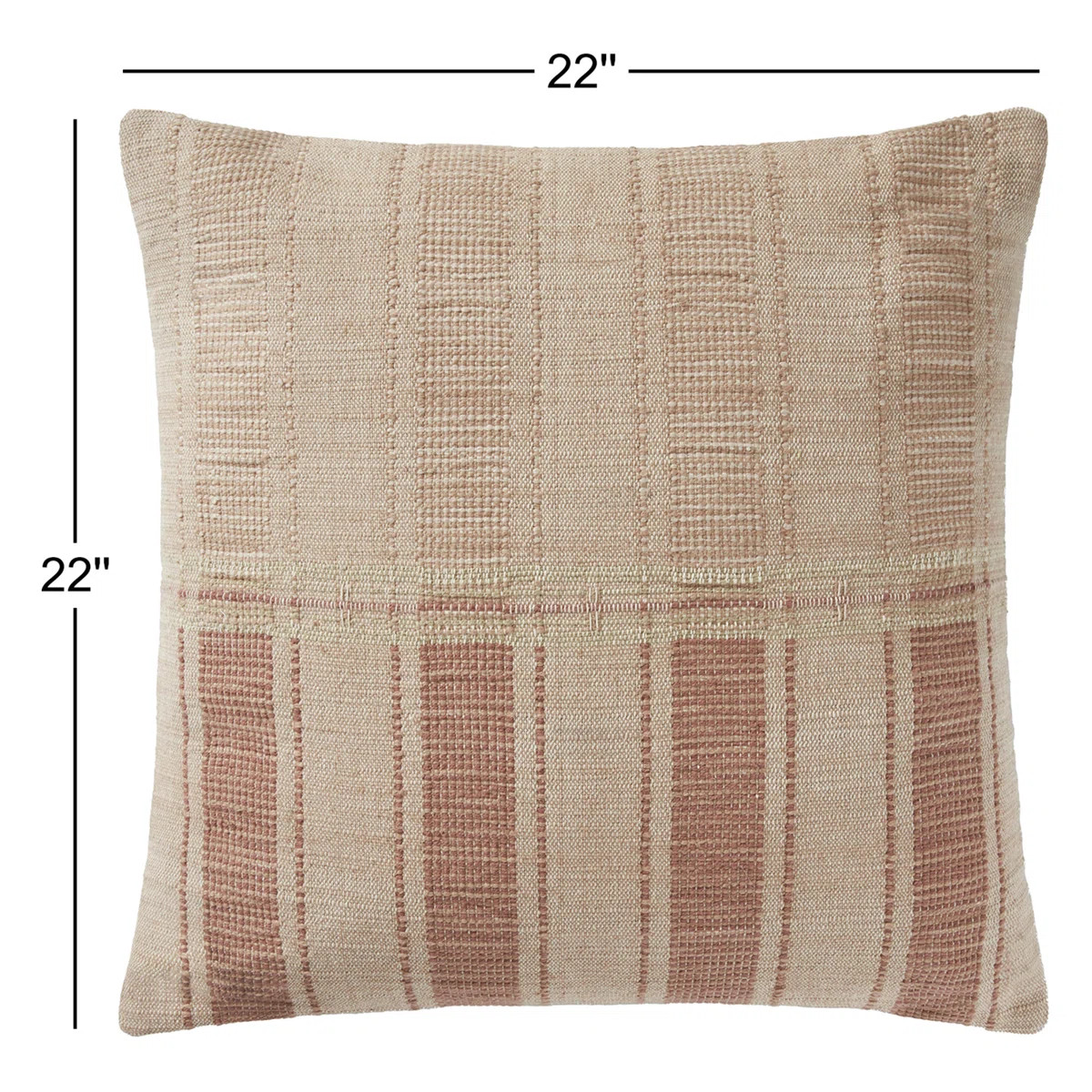 Carmel Striped Cotton Throw Pillow | Wayfair North America