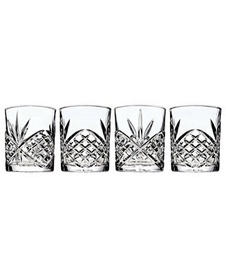 Godinger Dublin Double Old Fashioned Glasses Set, 4 Pieces & Reviews - Glassware & Drinkware - Di... | Macys (US)