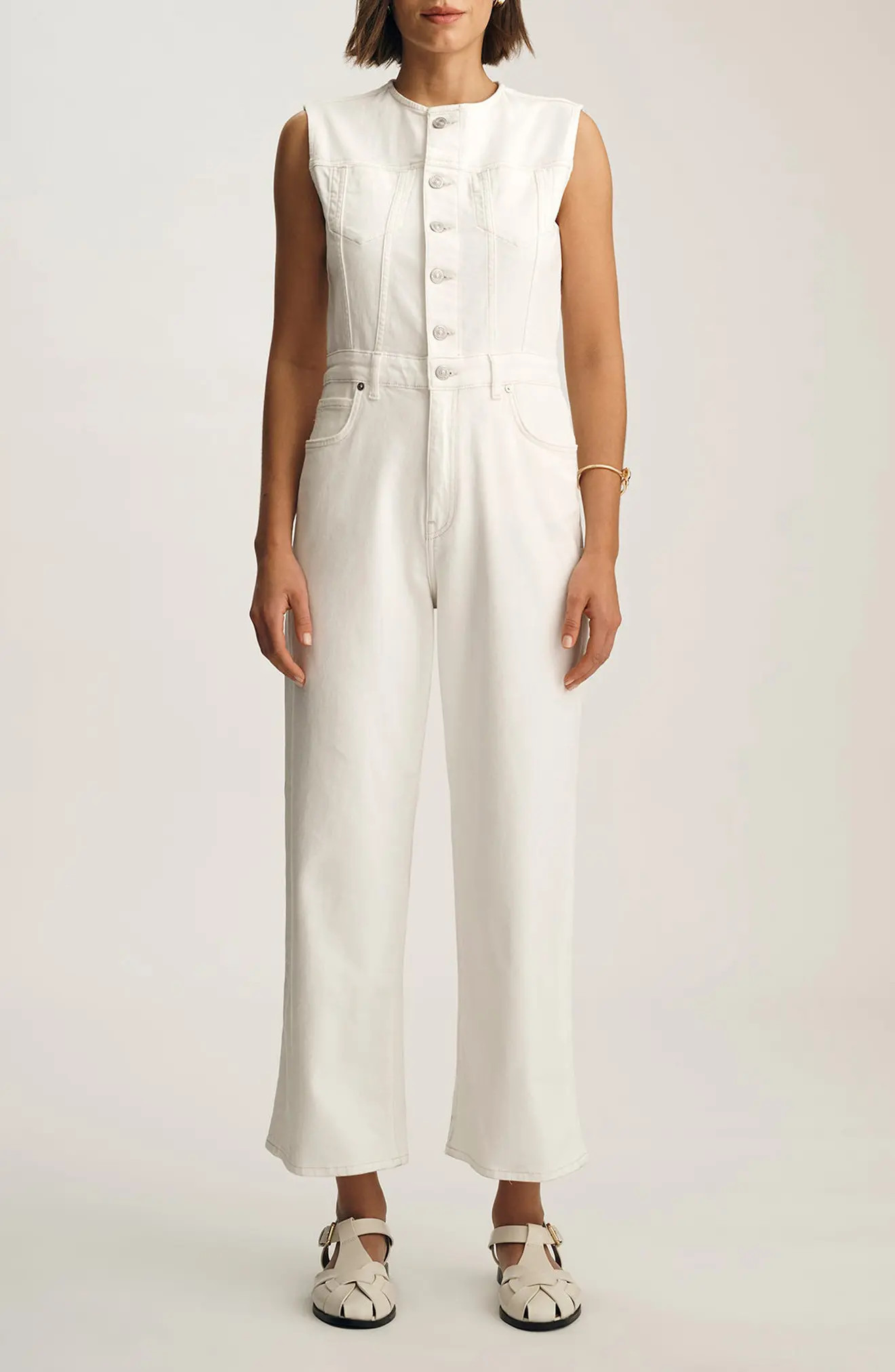 Mavi Jeans Nilly Sleeveless Denim Jumpsuit (Women) | Nordstrom | Nordstrom