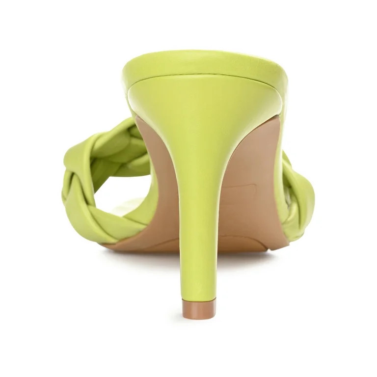 Journee Womens Hattie Open Toe Mid Stiletto Sandals | Walmart (US)