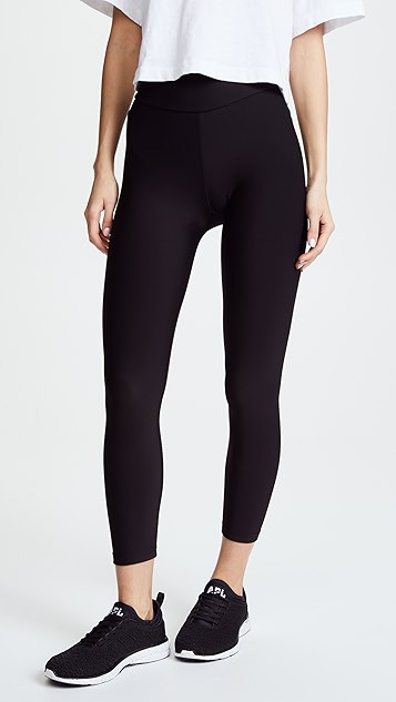 Fleece Lined Cropped Athletic Leggings | Shopbop