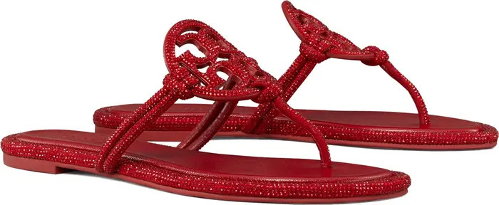 Miller Knotted Pavé Thong Sandal (Women) | Nordstrom