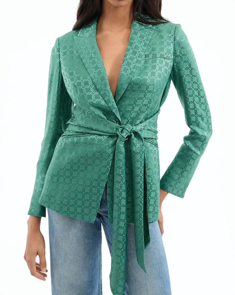 Issel Wrap Jacket | Veronica Beard