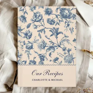 Personalized Recipe Book, Custom Name Cookbook, Couple's Cooking Journal, Family Chef Food Notebo... | Etsy (US)