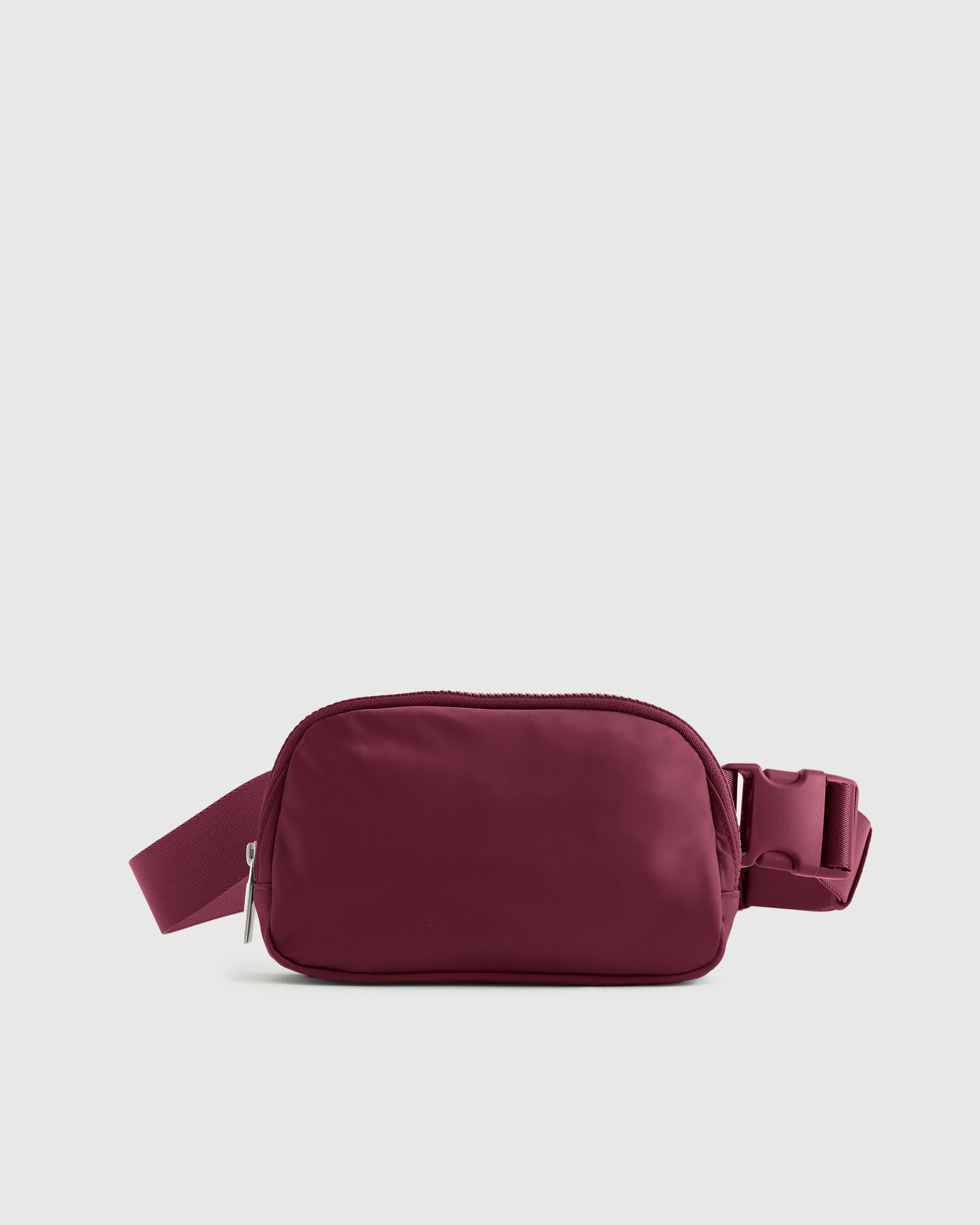 Quince | Women's Revive Nylon Belt Bag in Mulberry | Quince