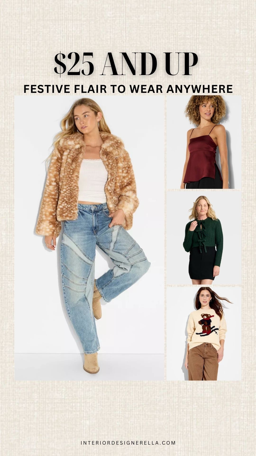 Festive flair you can wear anywhere! Scroll to shop! Follow for more! Xo! 

#LTKHoliday #LTKFindsUnder50 #LTKStyleTip