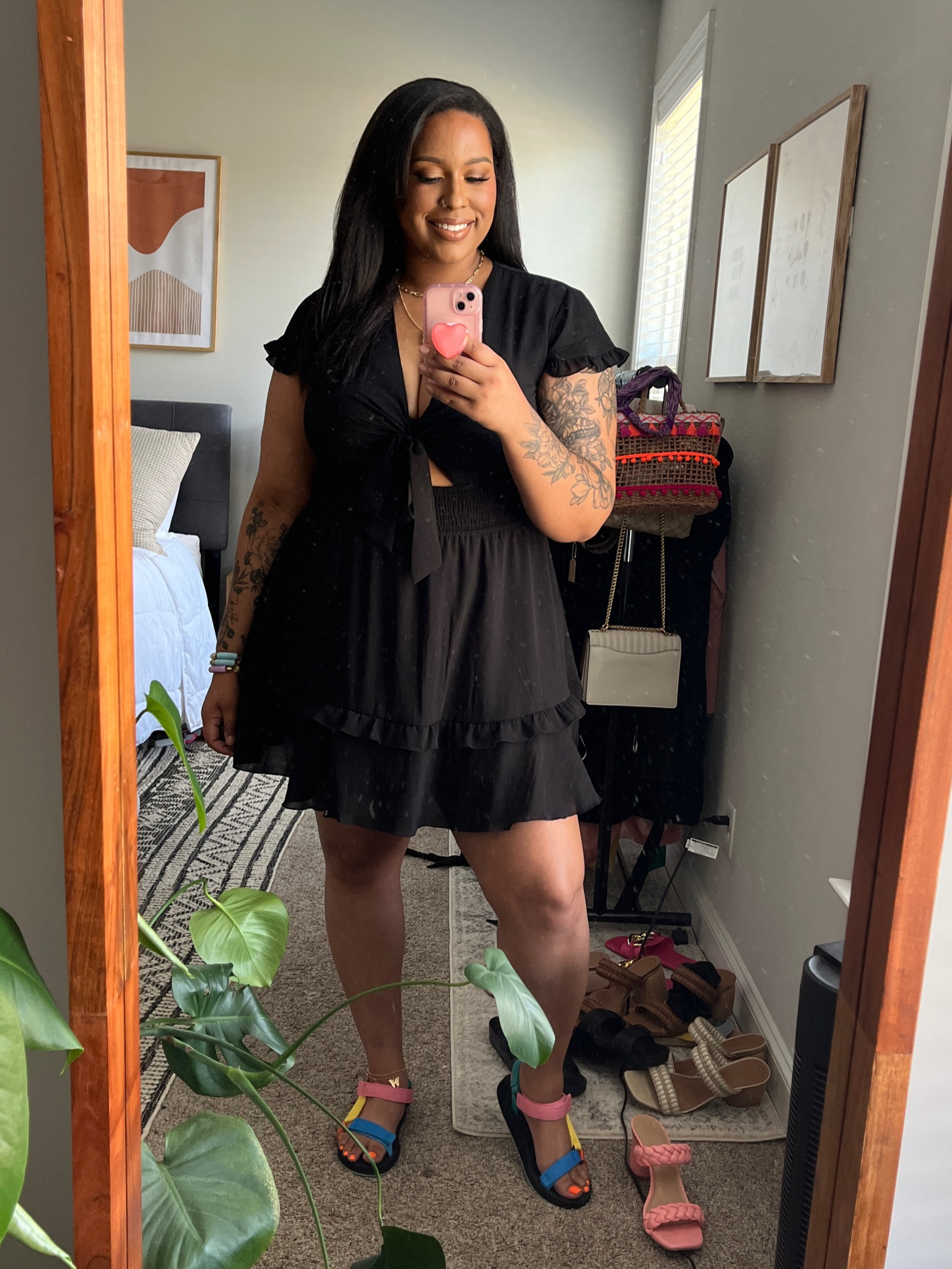 Black mini Amazon Dress 

#LTKcurves #LTKunder50 #LTKstyletip