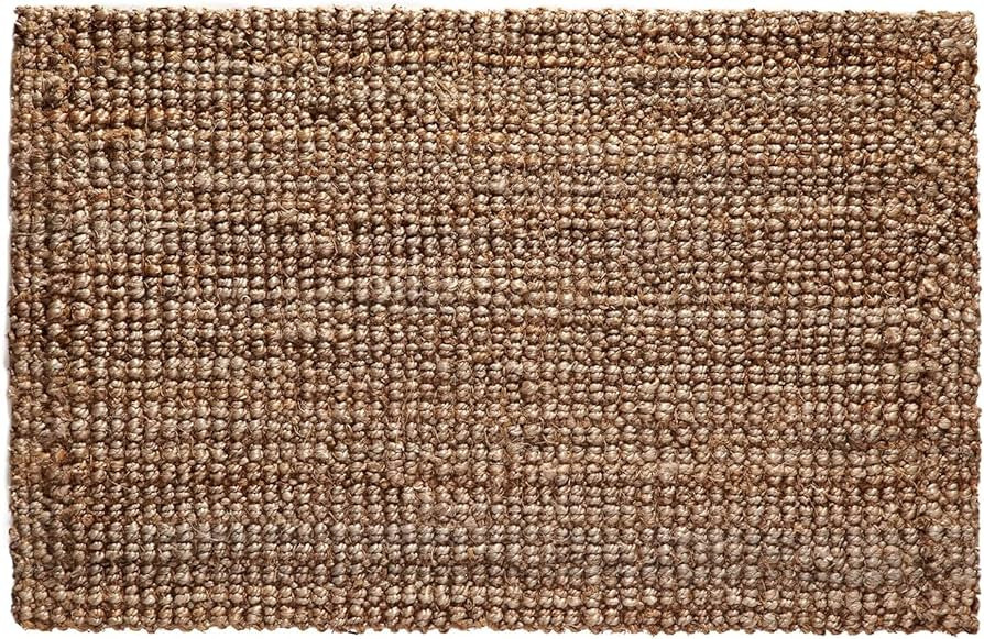 IRONGATE Jute Handspun Area Rug - Premium Jute Handwoven Reversible Chunky Textured Tan Beige Neu... | Amazon (US)