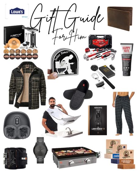 Gift Guide For Him✨🎁

#LTKmens #LTKHoliday #LTKGiftGuide