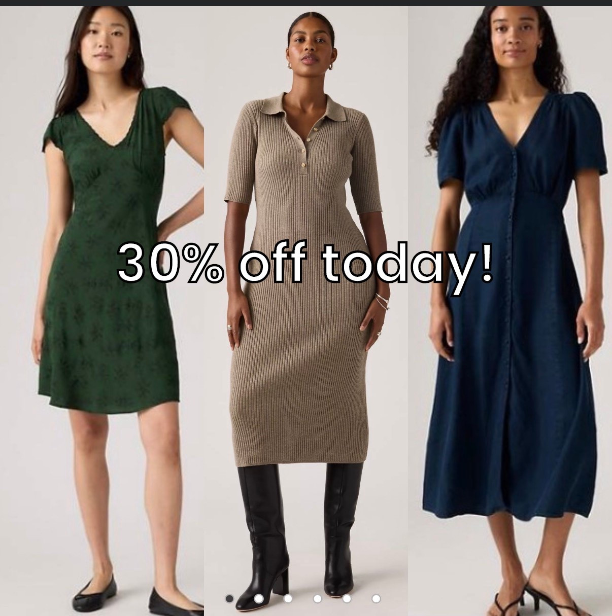 Enjoy 30% off site wide at Levi’s! 


#LTKWorkwear #LTKSaleAlert #LTKGiftGuide