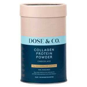 Dose & Co Collagen Protein Powder Chocolate 420g | Boots.com