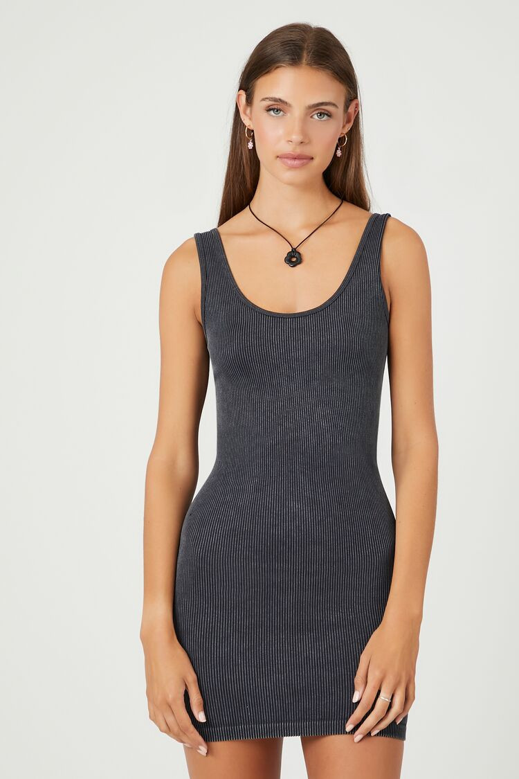 Seamless Rib-Knit Bodycon Mini Dress | Forever 21 (US)
