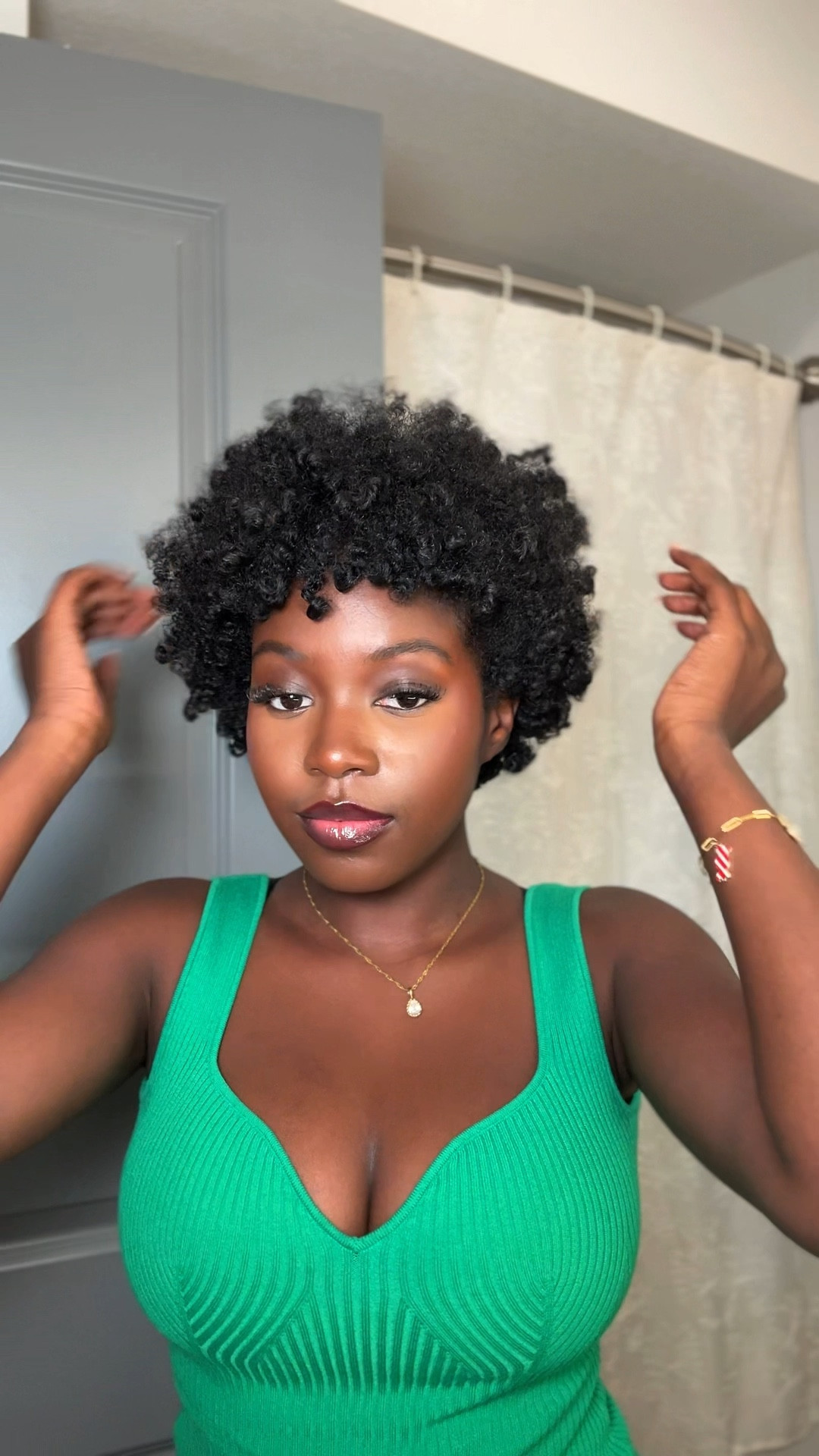 styling my short hair!