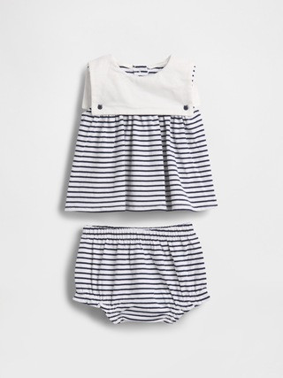 Baby Organic Cotton Sailor Outfit Set | Gap (US)