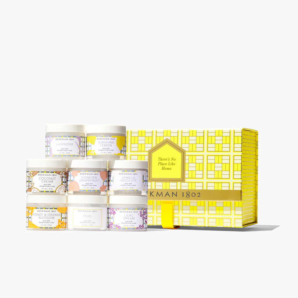 Hydration Haven 8-Piece Mini Whipped Body Cream Gift Set | Beekman 1802