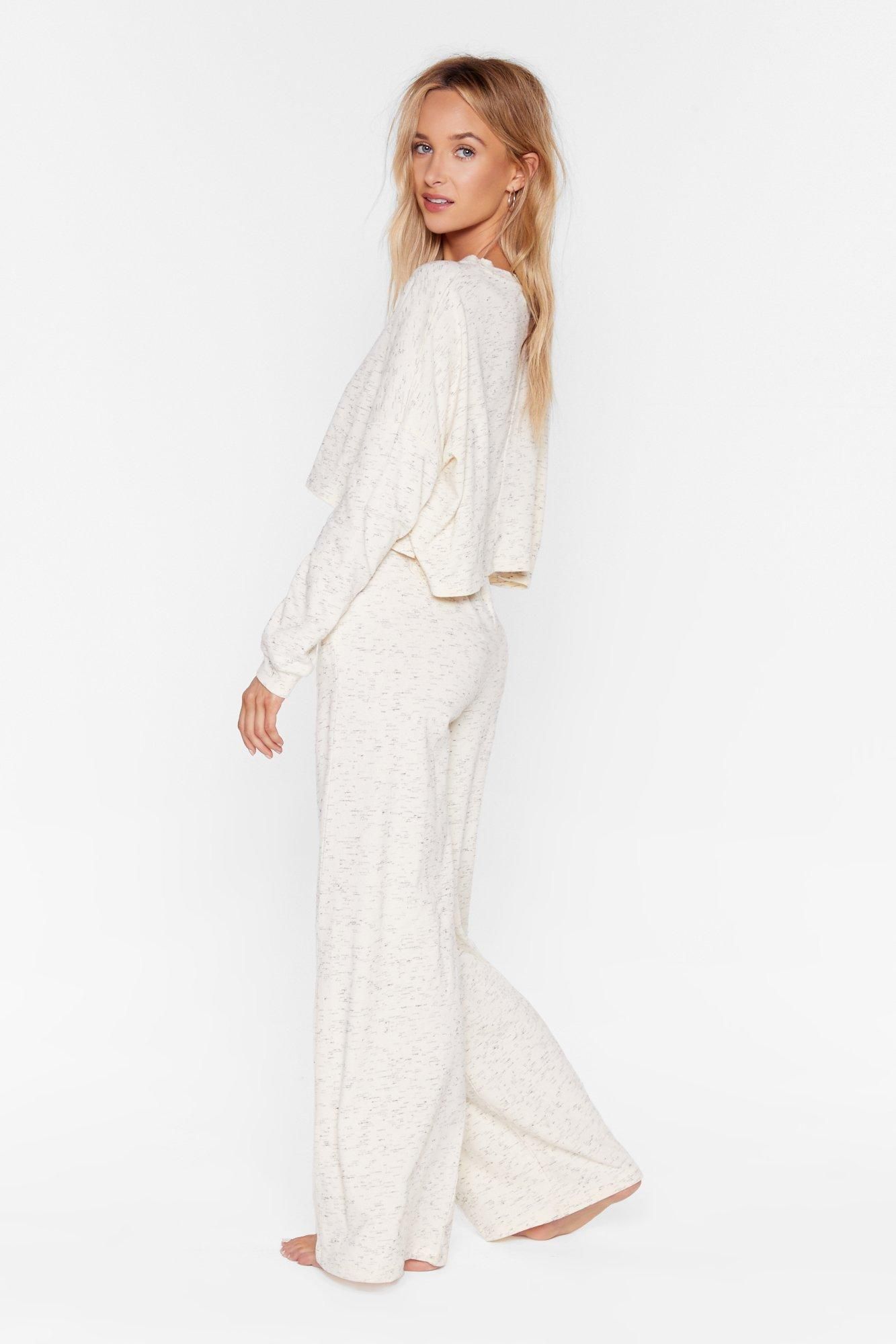 Crop Top and Pants Loungewear Set | Nasty Gal (US)