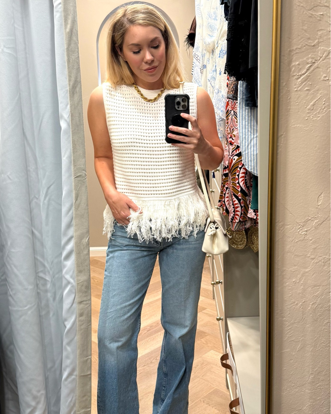 Obsessed with this fringe top
Amazon