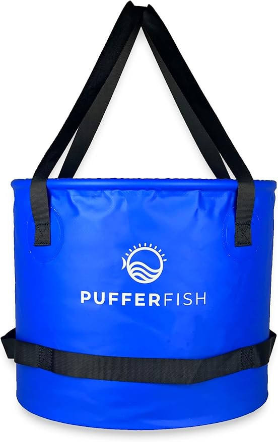 PUFFERFISH Better Bucket - Foldable Water Bucket for Sand Castles - Made from Recycled Plastic - ... | Amazon (US)