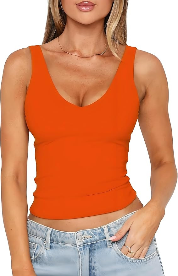 ForeFair Tank Top Crop Tops, Slim Fit | Amazon (US)
