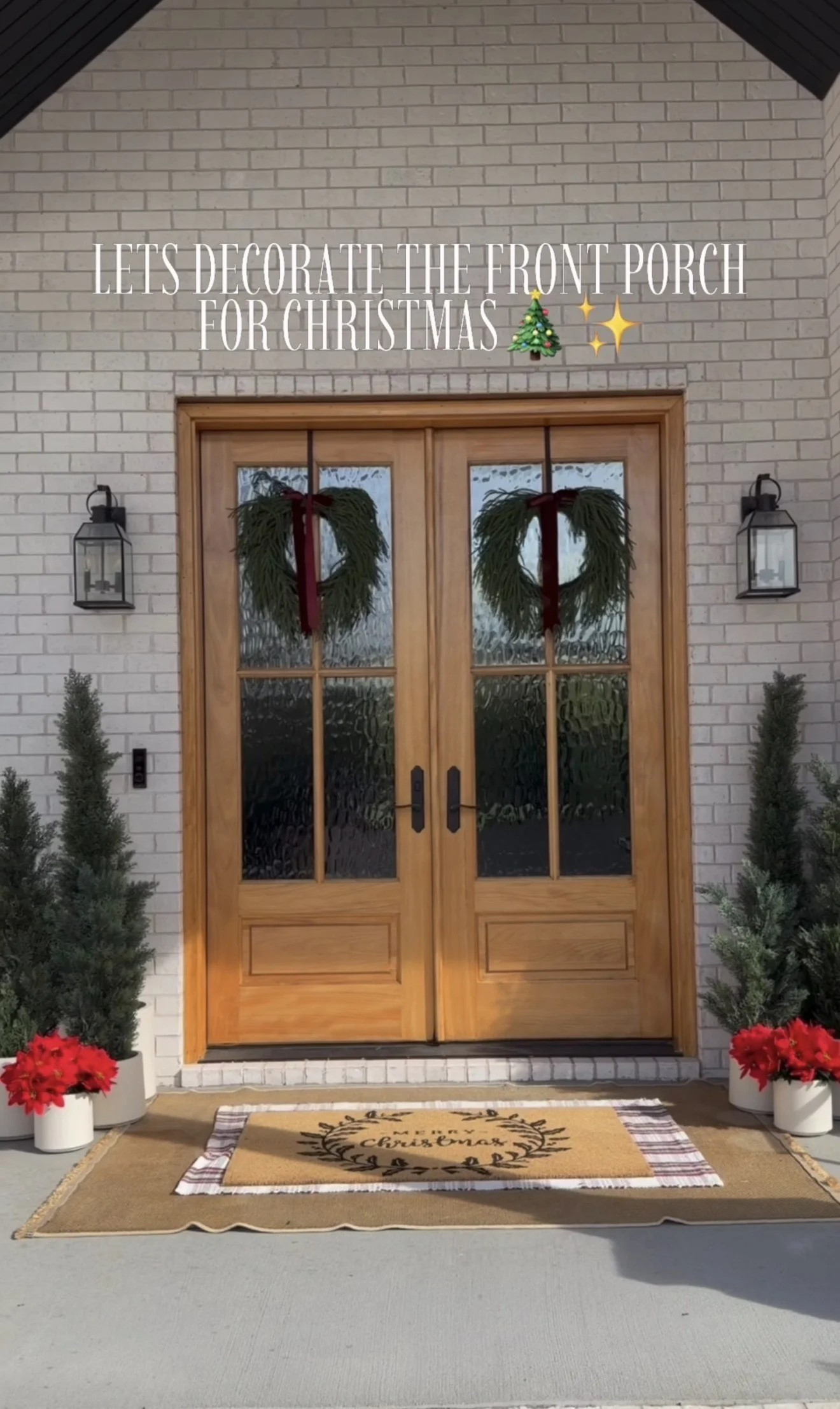 🎄✨ Welcome the season in style! These festive front porch Christmas decor finds from Walmart will make your home merry, bright, and oh-so-inviting. ❤️🏡 #WalmartHome
#WalmartFinds #WalmartHome #ChristmasDecor #FrontPorchDecor #HolidayHome #WalmartChristmas #OutdoorDecor #FestiveFrontPorch #CozyChristmas #HolidayVibes #ChristmasInspo #WinterDecor #HomeForTheHolidays #WalmartFavorites #HolidayDecor #pleasantlybuilt 

 #LTKHoliday #LTKSeasonal #LTKHome