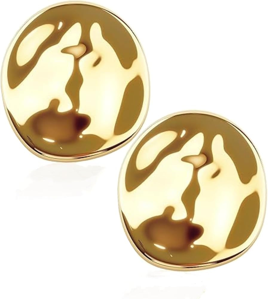 2-Pack Vintage Geometric Metal Brooch Pins for Women Men - Fashion Irregular Round Corsage Lapel ... | Amazon (US)