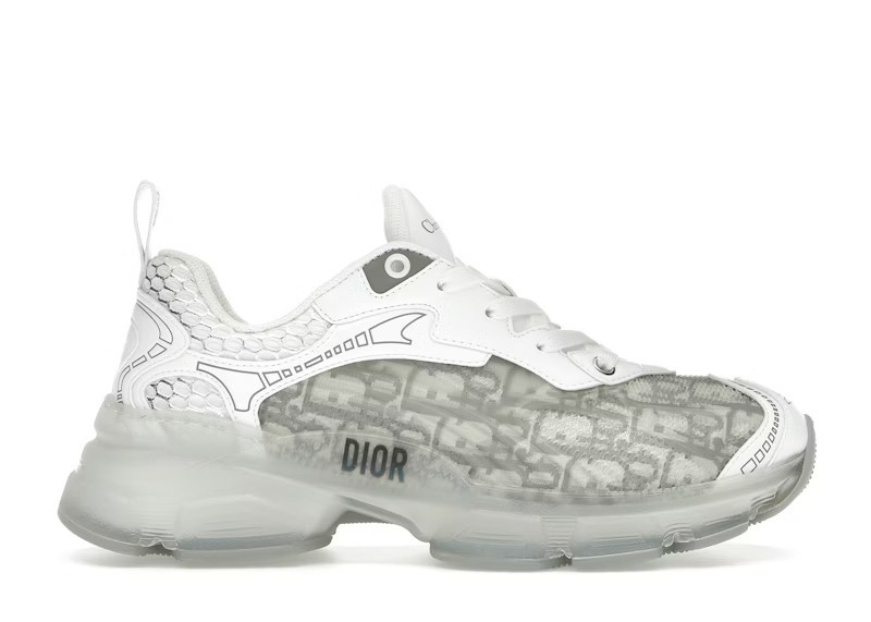 Dior Vibe Dior Oblique (Women's) Sneakers in White/Gray | StockX