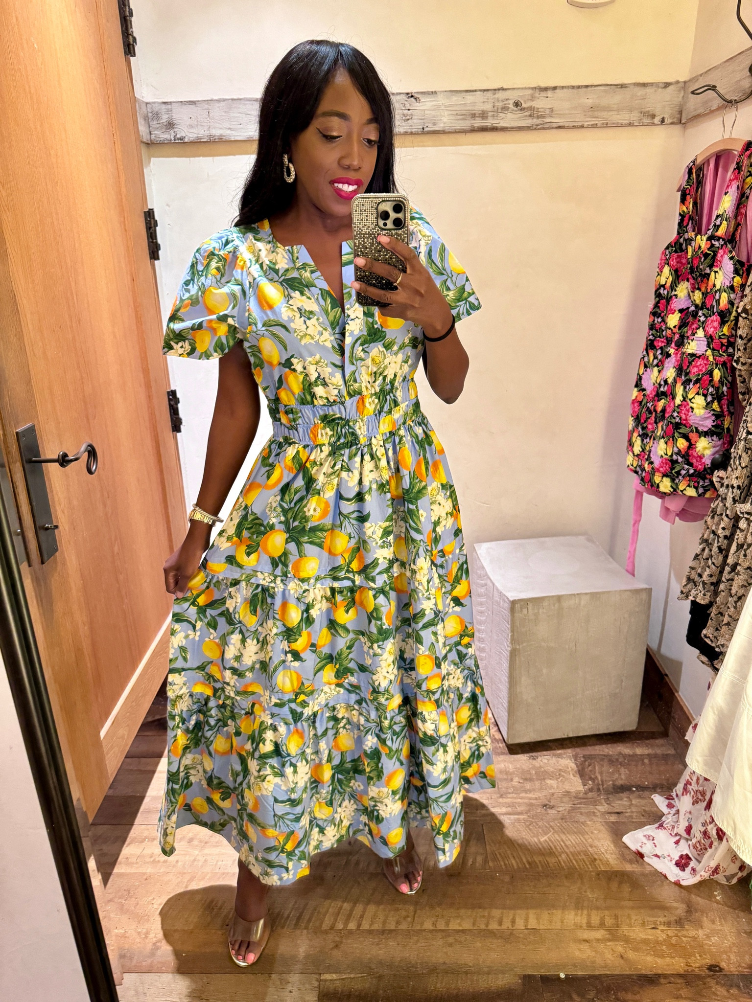 somerset dress Somerset Dress in Mallard Coeur M