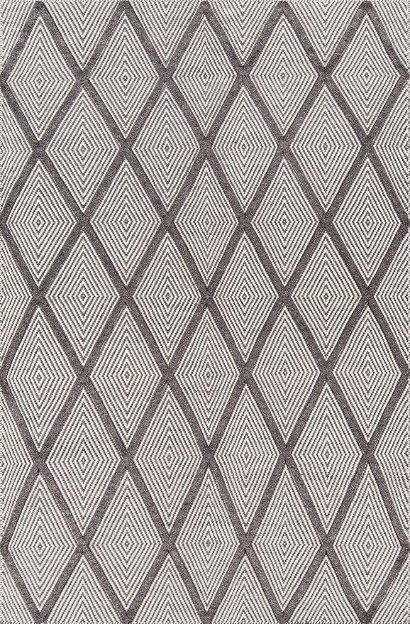Erin Gates by Momeni Langdon Spring Beige Hand Woven Wool Area Rug 8'6" X 11'6" | Amazon (US)