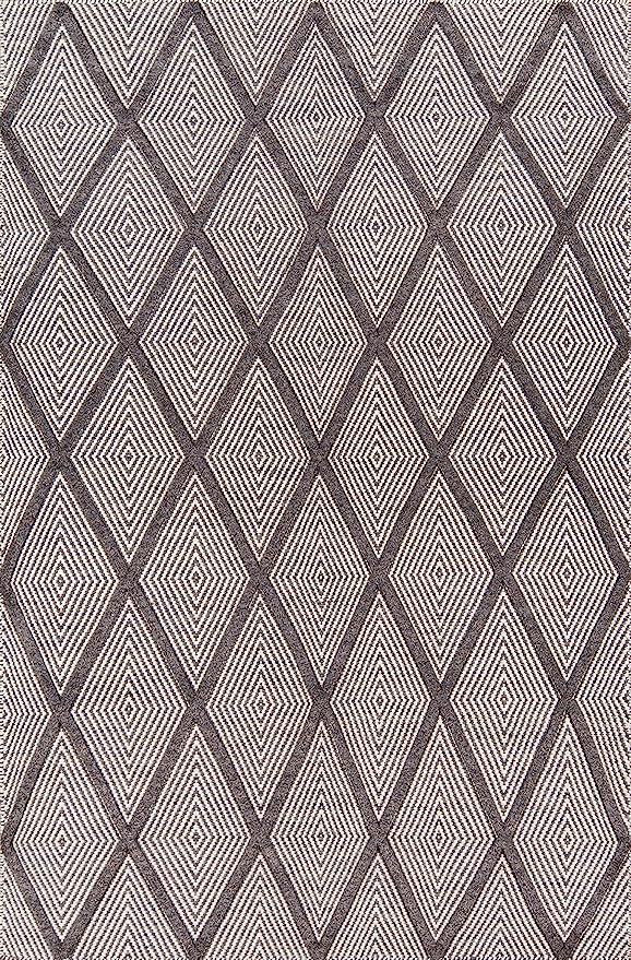 Erin Gates by Momeni Langdon Spring Beige Hand Woven Wool Area Rug 8'6" X 11'6" | Amazon (US)